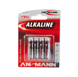 Ansmann Ansmann 09630 LR03 AAA RED - 4ks alkalická batéria 1,5V