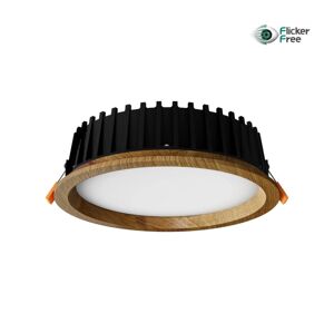 APLED APLED - LED Podhľadové svietidlo RONDO LED/12W/230V 3000K pr. 20 cm dub masív