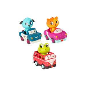 B-Toys B-Toys - Svietiace autíčka s melódiou 3xAG13