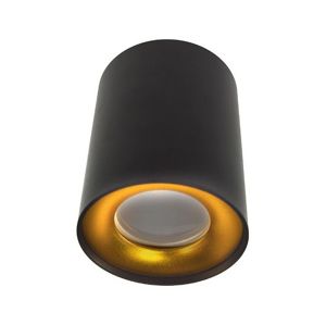 Bodové svietidlo CYRO 1xGU10/30W/230V čierna/zlatá