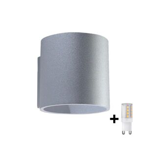 Brilagi Brilagi -  LED Nástenné svietidlo FRIDA 1xG9/4W/230V šedá