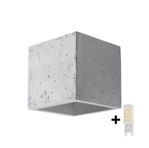 Brilagi Brilagi -  LED Nástenné svietidlo MURO 1xG9/3,5W/230V betón