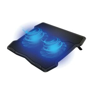 Chladiaca podložka pre notebook 2x látor 2xUSB čierna