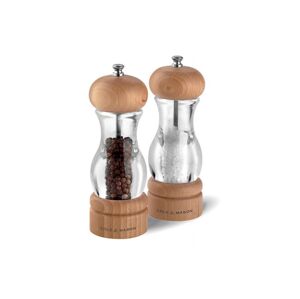 Cole&Mason Cole&Mason - Sada mlynčekov na soľ a korenie BEECH 2 ks buk 16,5 cm