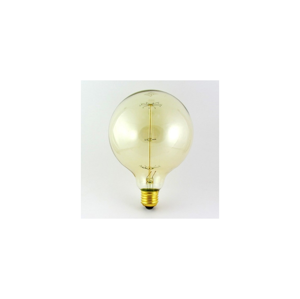 Priemyselná dekoračná stmievateľná žiarovka VINTAGE G125 E27/40W/230V 2000K