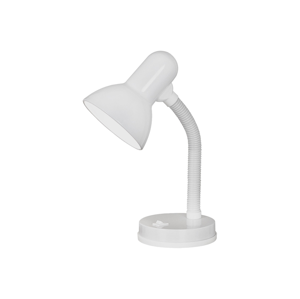 Eglo EGLO 9229 - Stolná lampa BASIC 1xE27/40W biela