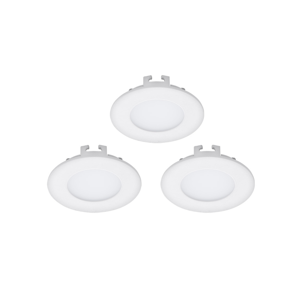 Eglo Eglo 94732 - SADA 3x LED Podhľadové svietidlo FUEVA 1 3xLED/2,7W/230V