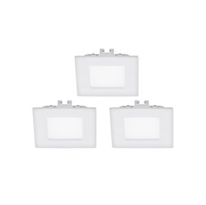 Eglo Eglo 94733 - SADA 3x LED Podhľadové svietidlo FUEVA 1 3xLED/2,7W/230V