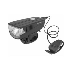 Extol Extol - LED Nabíjacie svetlo s klaksónom na bicykel LED/5W/1200mAh/3,7V IPX4