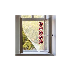 Extol Craft 99122 sieť okenná proti hmyzu 130x150 cm biela