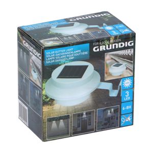 Grundig Grundig - LED Solárne svietidlo s držiakom 3xLED/1xAA