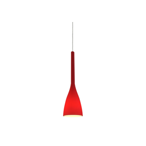 Ideal Lux - Luster 1xE14/40W/230V červená