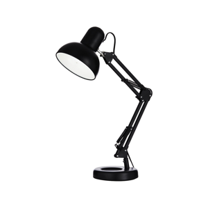 Ideal Lux - Stolná lampa 1xE27/40W/230V čierna