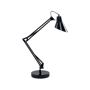 Ideal Lux - Stolná lampa 1xE27/60W/230V čierna