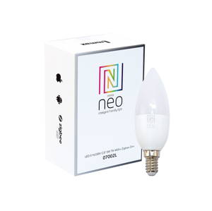 Smart žiarovka LED E14 5W teplá biela NEO ZigBee 07002L