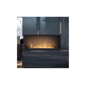 InFire InFire - Rohový BIO krb 110x45 cm čierna