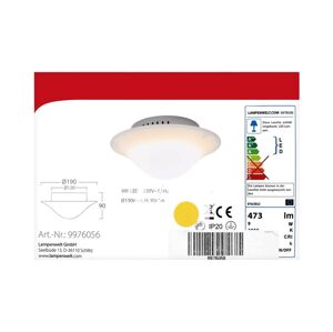 Lampenwelt Lampenwelt - LED Stropné svietidlo LED/9W/230V