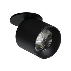 LED Bodové zápustné svietidlo HARON 1xLED/10W/230V čierna