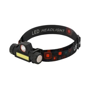 LED Nabíjacia čelovka LED/1200mAh čierna/červená