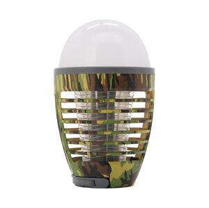 LED Prenosná nabíjacia lampa s lapačom hmyzu LED/2W/3,7V IPX4 maskáčová
