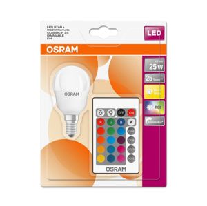 Osram LED RGB Stmievateľná žiarovka RETROFIT E14/4,5W/230V 2700K + DO - Osram