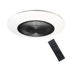 LED Stmievateľné stropné svietidlo s látorom ARIA LED/38W/230V čierna/biela +DO