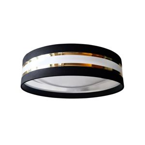 LED Stropné svietidlo CORAL GOLD 1xLED/24W/230V čierna/zlatá