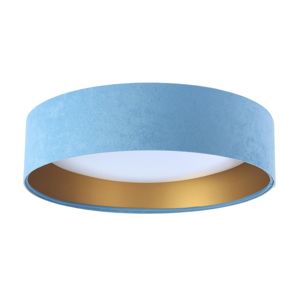 LED Stropné svietidlo GALAXY 1xLED/24W/230V modrá/zlatá