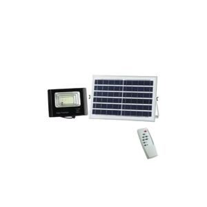 LED Stmievateľný solárny reflektor LED/12W/3,2V 6000K IP65 + diaľkové ovládanie
