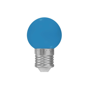 LED žiarovka E27/1W/230V modrá 5500-6500K