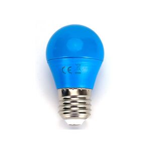 B.V. LED Žiarovka G45 E27/4W/230V modrá -