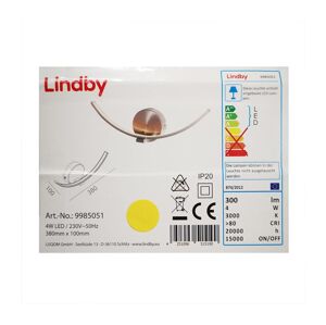 Lindby Lindby - LED Nástenné svietidlo IVEN LED/7W/230V