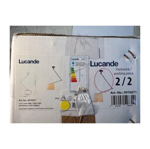 Lucande Lucande - Luster na tyči JOLLA 1xE27/60W/230V