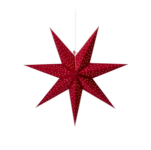 Markslöjd Markslöjd 704902 - Vianočná dekorácia CLARA 1xE14/6W/230V 75 cm červená