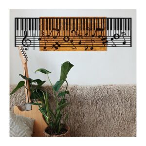 Nástenná dekorácia 100x30 cm klavír