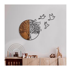 Nástenná dekorácia 60x56 cm strom a vtáci