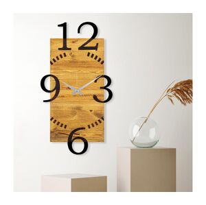 Nástenné hodiny 41x74 cm 1xAA drevo/kov