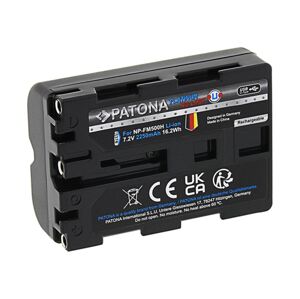 PATONA PATONA - Aku Sony NP-FM500H 2250mAh Li-Ion Platinum USB-C nabíjanie
