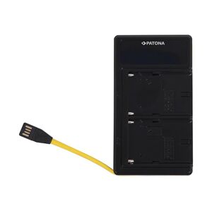 PATONA PATONA - Nabíjačka Dual Sony NP-F970/F960/F950 USB