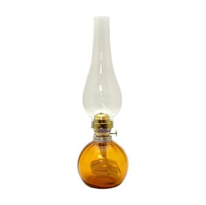 Floriánova huť Petrolejová lampa BASIC 38 cm hnedá