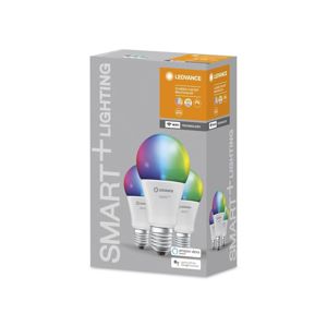 Ledvance SADA 3x LED RGBW Stmievateľná žiarovka SMART+ E27/9W/230V 2700K-6500K - Ledvance
