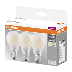 Osram SADA 3x LED Žiarovka VINTAGE E27/7W/230V 2700K - Osram