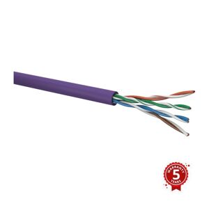 Solarix Solarix 27724119 - Inštalačný kábel CAT5E UTP LSOH Dca-s1,d2,a1 305m/box