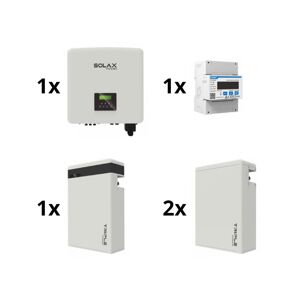 SolaX Power Solárna zostava: 10kW SOLAX menič 3f + 17,4 kWh TRIPLE Power batérie + elektromer 3f