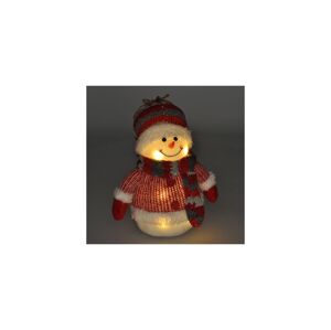 1V257 - LED Vianočná dekorácia LED/3xAA snehuliak