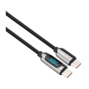 SSC1802 - USB-C kábel s displejom 100W 2m