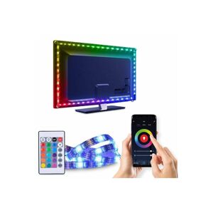 WM58 - LED RGB Pásik pre TV LED/6W/5V Wi-Fi Tuya + diaľkové ovládanie 0,5m