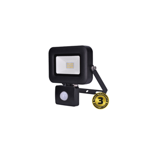 LED reflektor PRO so senzorom, 10W, 850lm, 5000K, IP44
