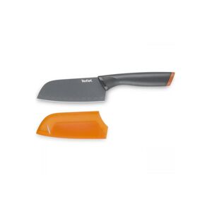Tefal Tefal - Nerezový nôž santoku FRESH KITCHEN 12 cm šedá/oranžová