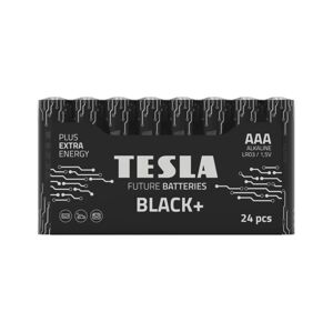 Tesla Batteries Tesla Batteries - 24 ks Alkalická batéria AAA BLACK+ 1,5V